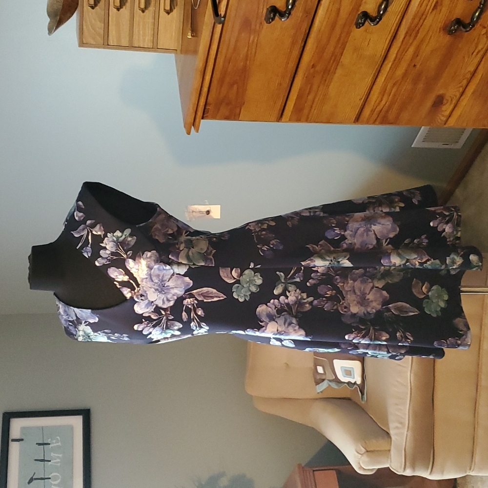 Size 10 Blue Floral dress